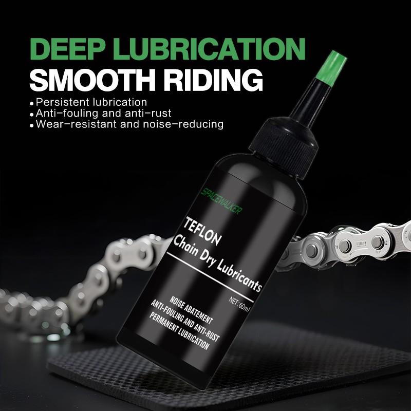 Dry Chain Lube Teflon Bike Oil Waterproof Long Lasting for Bicycle & Motorcycle Outdoor Cycling Accessories
