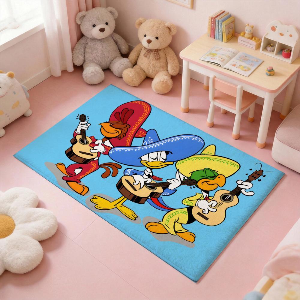 V-Venom superhero Floor Mat Thickened Soft Flannel Rug – Non-Slip, Absorbent & Wear-Resistant Indoor Mat for Entryway, Living Room & Daily Home Use