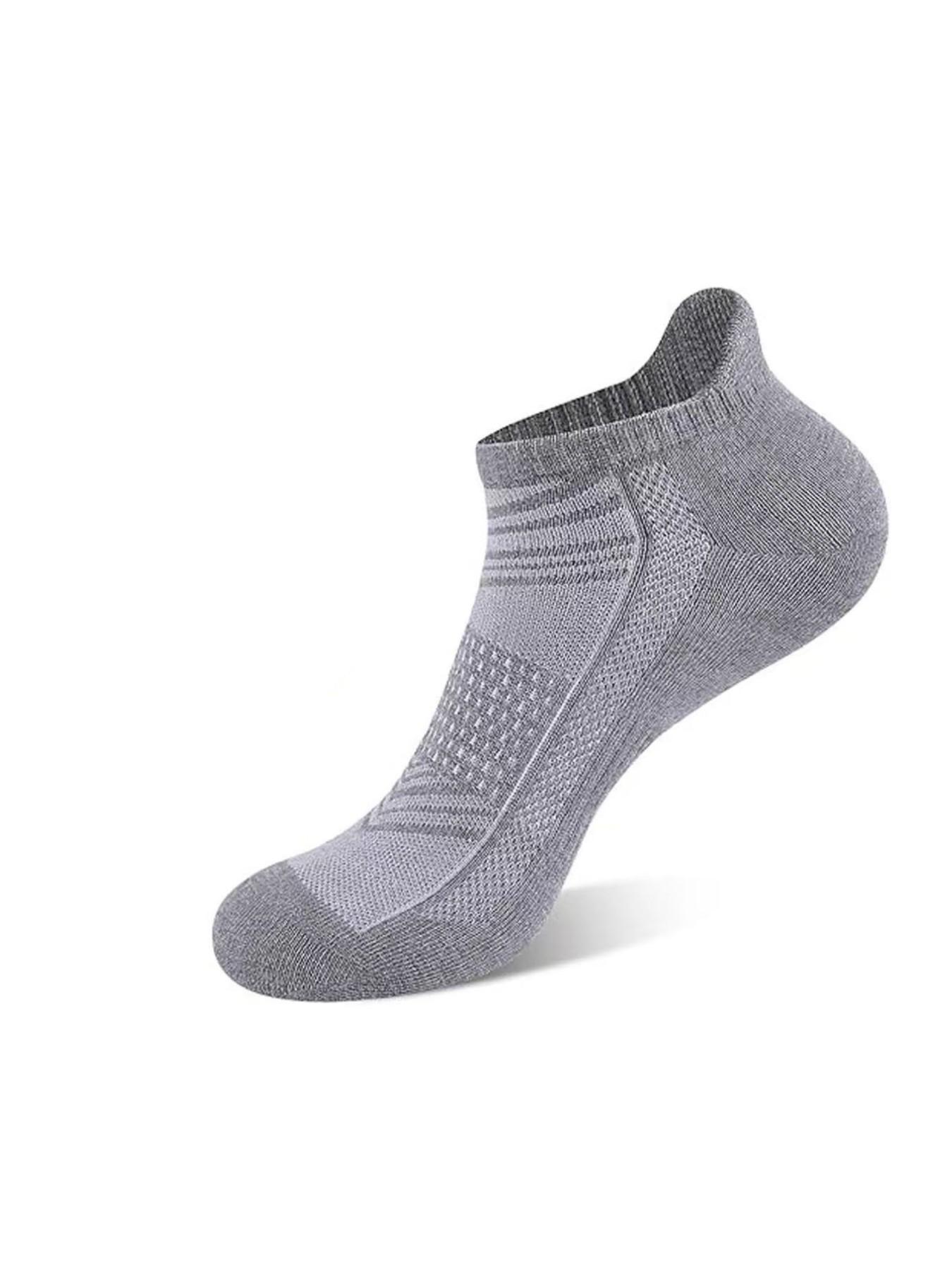 42 Pairs Men's Ankle Socks, Colorblock, Non-Slip, Arch Support, Breathable, Durable, Casual Style, All Seasons