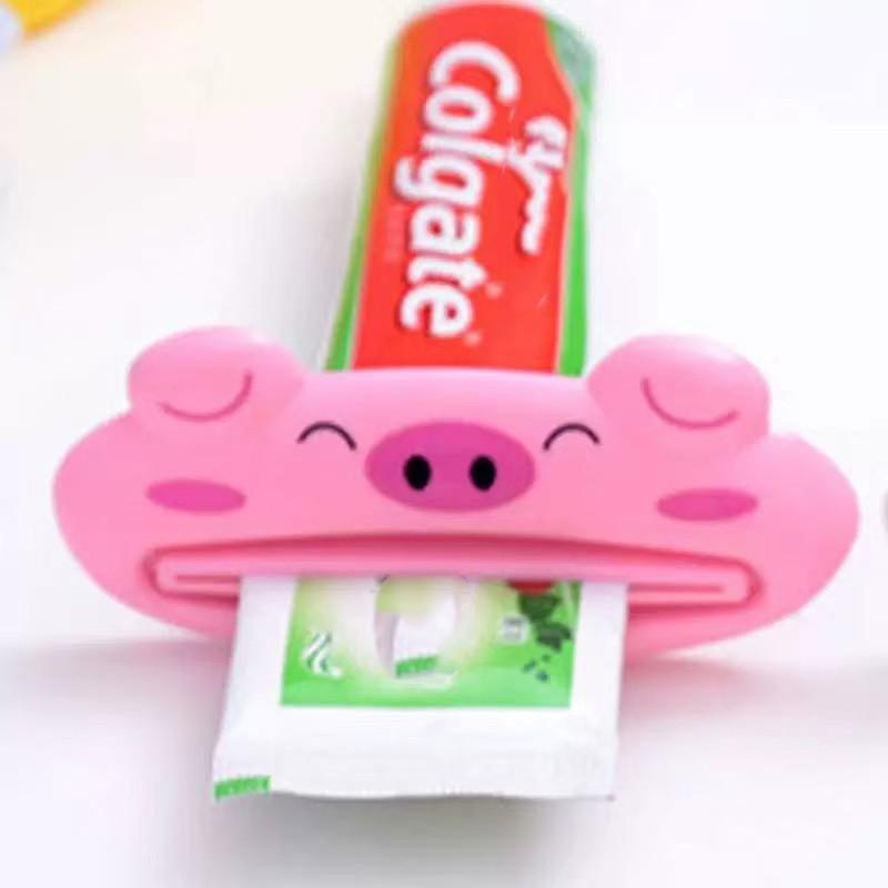 2/3 pieces of bathroom accessory animal shaped toothpaste squeezer can be reused and is easy to use. Cartoon animal toothpaste squeezer is suitable for children and adults. Fun plastic bathroom accessory, independent and easy to use, perfect toothpaste ra