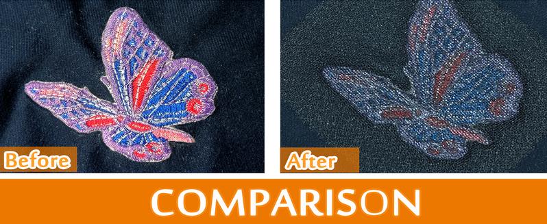 New brothread Soft & Cozy Embroidery Stitch Cover 12" x 10 Yd Fusible Light Weight Stabilizer Covering Scratchy Stitches Sheer Gauze Cheesecloth Sheer Mesh