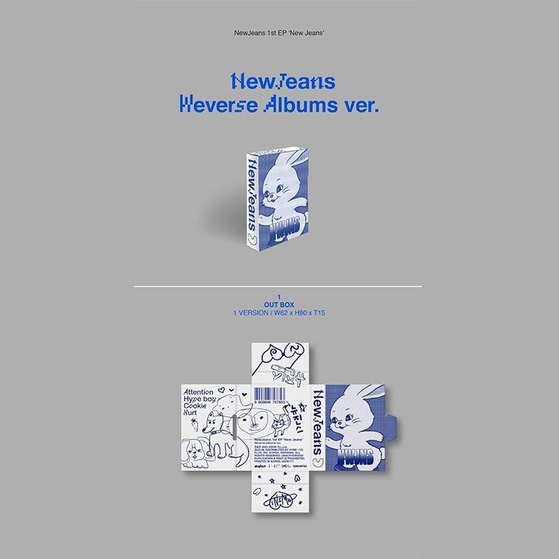 Newjeans Debut Electronic Album Wvs Omg Version, Official Music Compilation, Must-Have K-Pop Collection, Perfect Gift Idea
