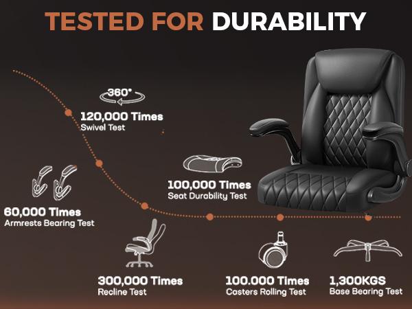 COMHOMA Leather Office Chair Ergonomic Computer Gaming Chair with Comfy Back Support, Executive Mid-Back,Small Gmaing Chair with Adjustable Armrests, for Short People Use, Rolling Swivel for Adults