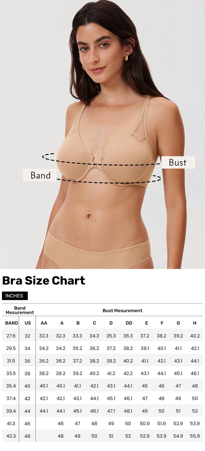 DOBREVA Women's Push Up Bra No Underwire Comfortable Wireless Bras Padded Plunge