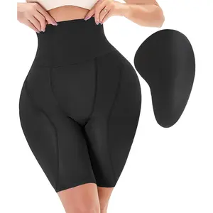 Women's Tummy Control Padded Shapewear Shorts - Compression Body Shaper Fajas Colombianas for a Fuller Look