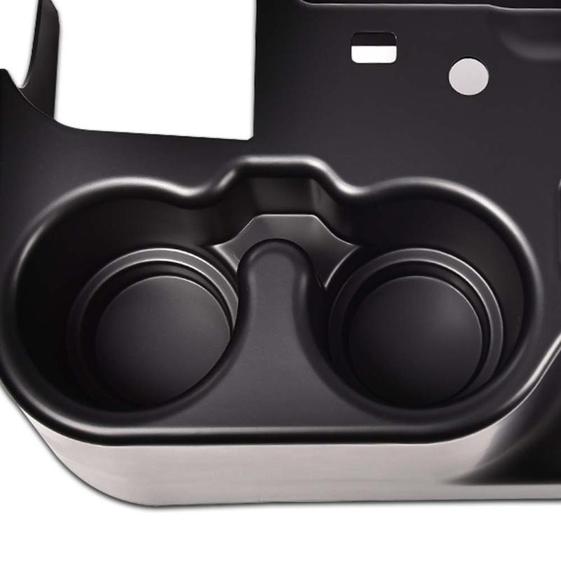CROSSDESIGN Fit For 1999-2001 Ford F-250 F-350 F-450 Super Duty Center Console Cup Holder