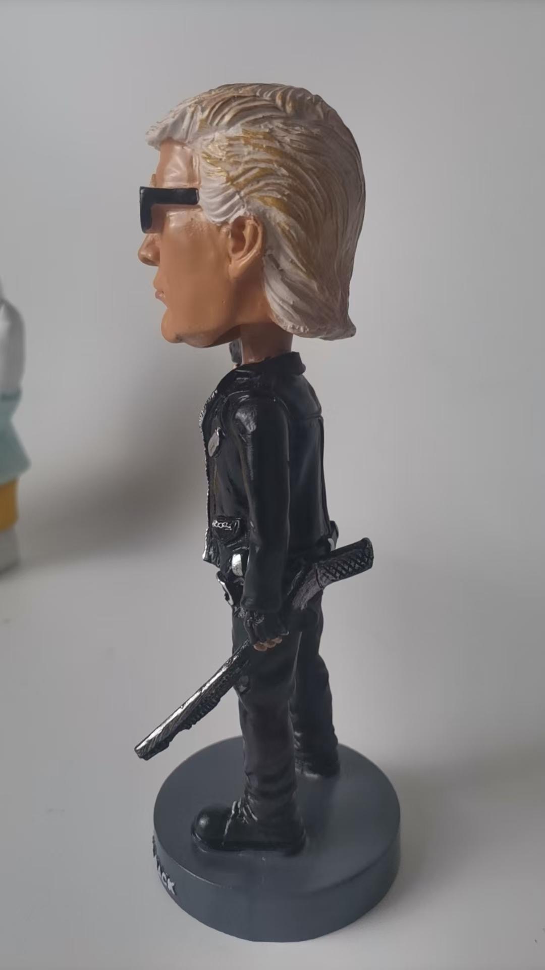 The Donald Trump Collection - Proud Patriot Trump: The Donald Trump 2024 Two-Gun Version of the Bobblehead Movement, dedicated to Trump supporters and patriotic Americans | Trump First Gift