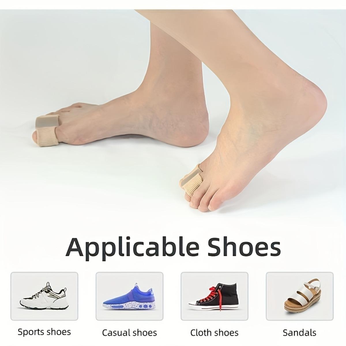 Toe Separators, Toe Spacers, Unisex Foot Care Tools, Hand & Foot Essentials - Soft and Comfortable, Gentle Toe Protectors, Suitable for Daily Wear