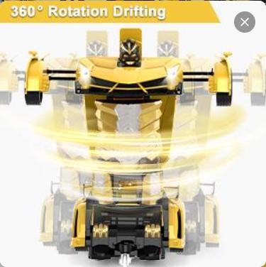Remote Control Car Toys Transform RC Cars Kids One Button Transformation