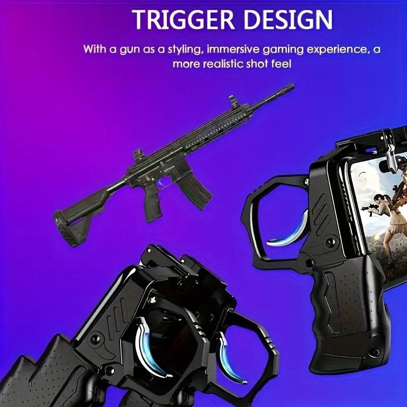 Mini Game Trigger Controller for Pubg, Fire Button L1 R1 for Android & iPhone, Enhance Your Gaming Shooting Experience