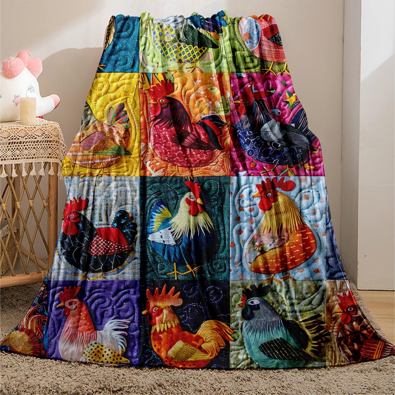 Soft Flannel Blanket, Soft Comfy Blanket, Cozy Throw for Office & Home Use, Perfect Gift for Travel & Picnic, Durable & Comfortable Design