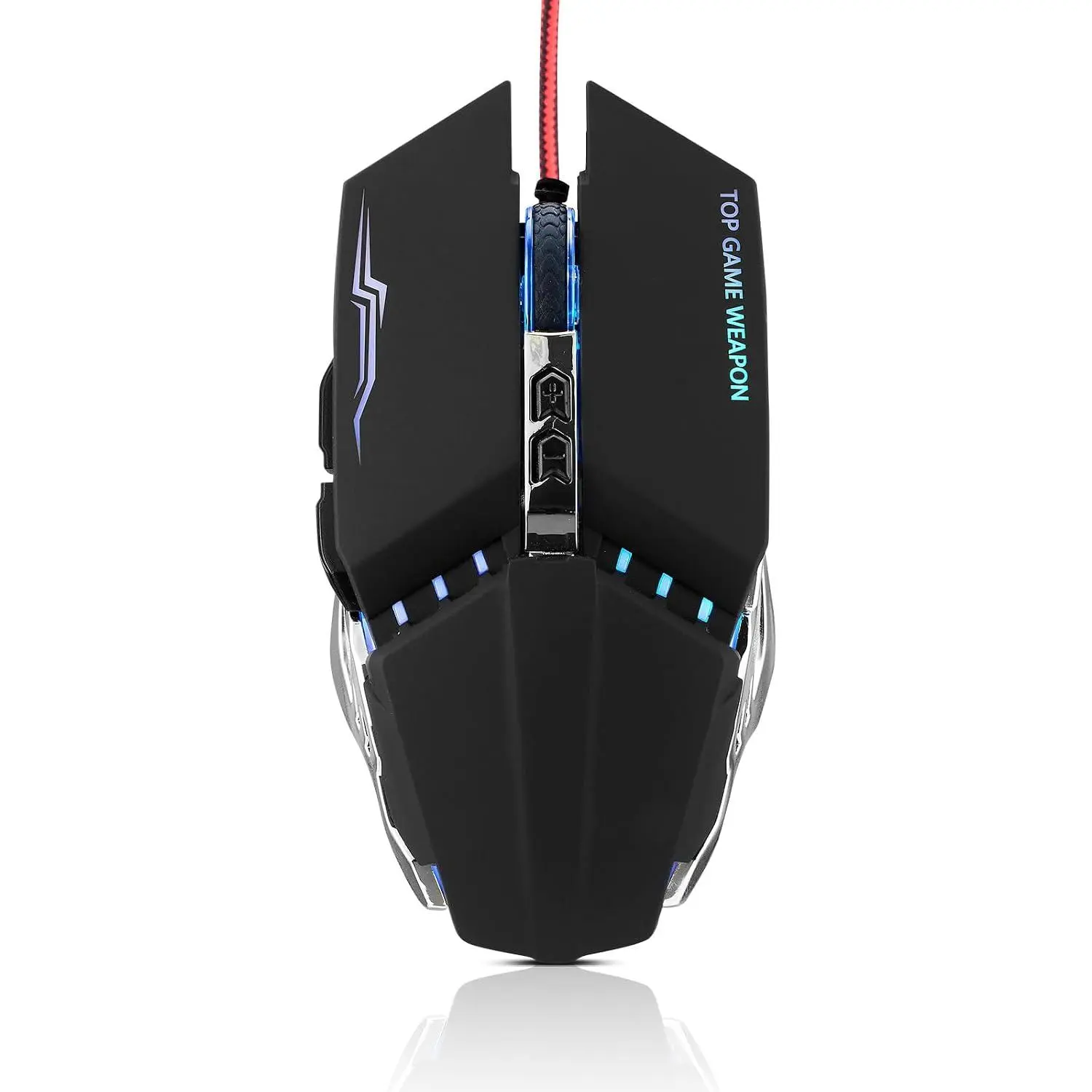 Wired Gaming , Optical USB Mice for Laptop/Desktop, 800 to 3200 and RGB Light,  with 7 Programmable Buttons for  Windows 7/8/10/XP Vista Linux Chromebook PC