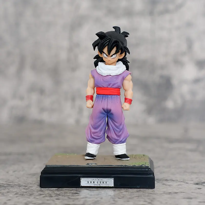 Dragon Ball Z Kid Gohan Figure - Purple Gi Standing Statue, Childhood Son Gohan Anime Collectible, Ideal Gift for Fans, Collectible PVC Figure, Anime Character Statue, Collectible Figurine, Statue Figurines