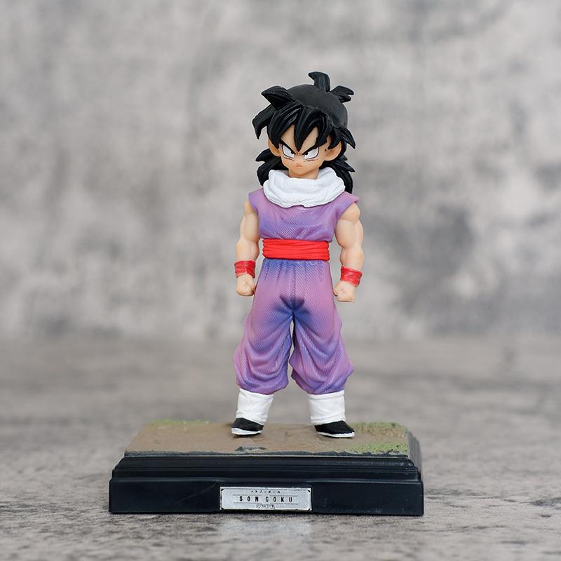 Dragon Ball Z Kid Gohan Figure - Purple Gi Standing Statue, Childhood Son Gohan Anime Collectible, Ideal Gift for Fans, Collectible PVC Figure, Anime Character Statue, Collectible Figurine, Statue Figurines