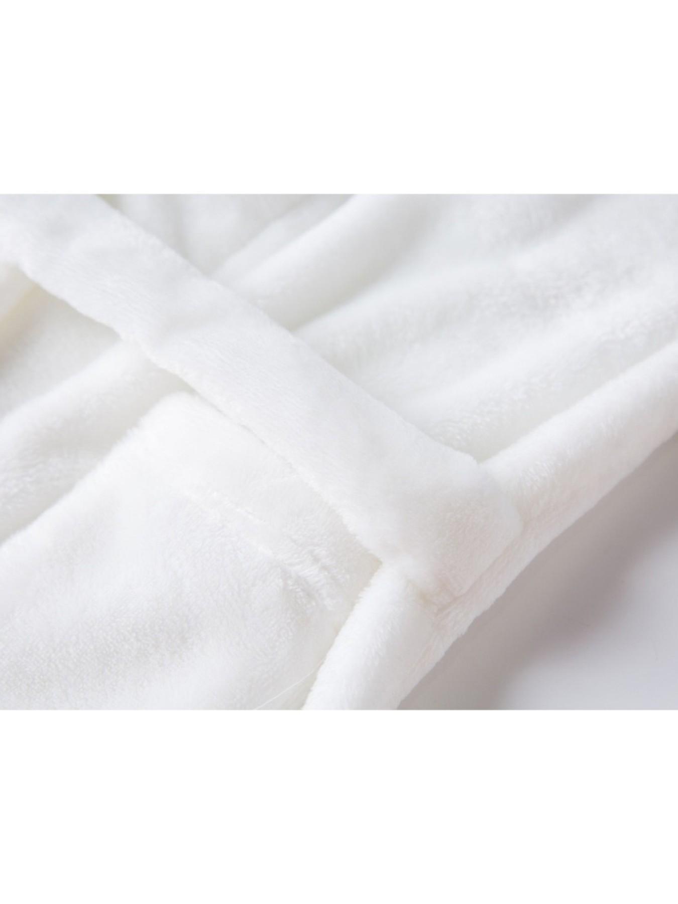 Girls' Winter Hooded Bathrobe, Casual Fashion Pure Flannel Warm Sleepwear, Essential for Home Use After Shower, Kids' Comfortable Robe