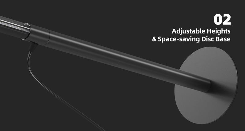 Barrina T10 Pro Standing Grow Light with Timer, 42W, 169 LEDs, Full Spectrum, Vertical Light, Wide Coverage, 4FT to 5.6FT Height with Foot Switch