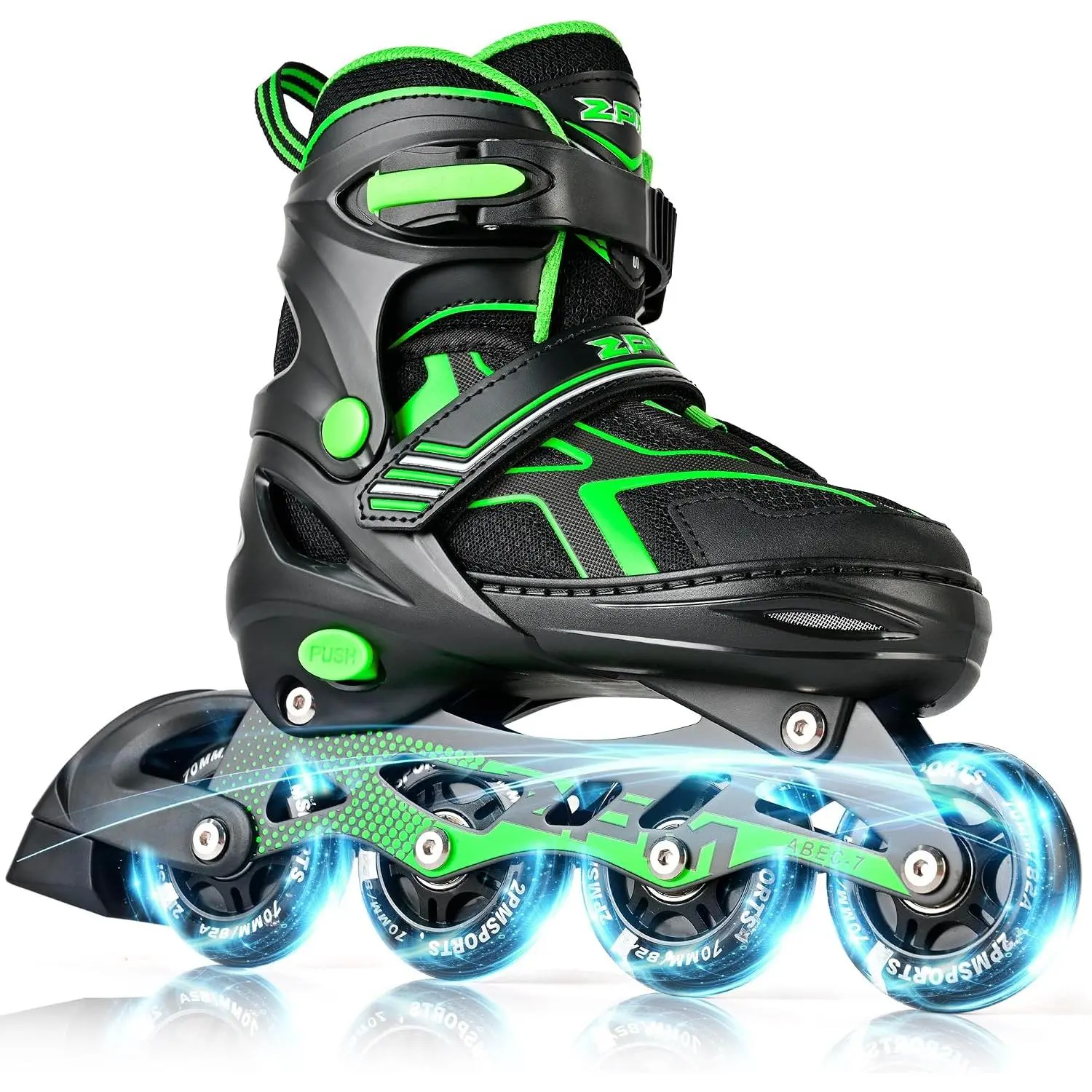 Adjustable Inline Skates |   For Kids, Youth & Adults