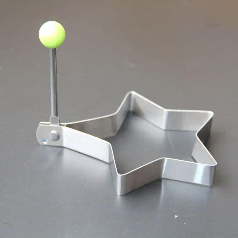 5-Piece Food Safe Stainless Steel Fried Egg Molds