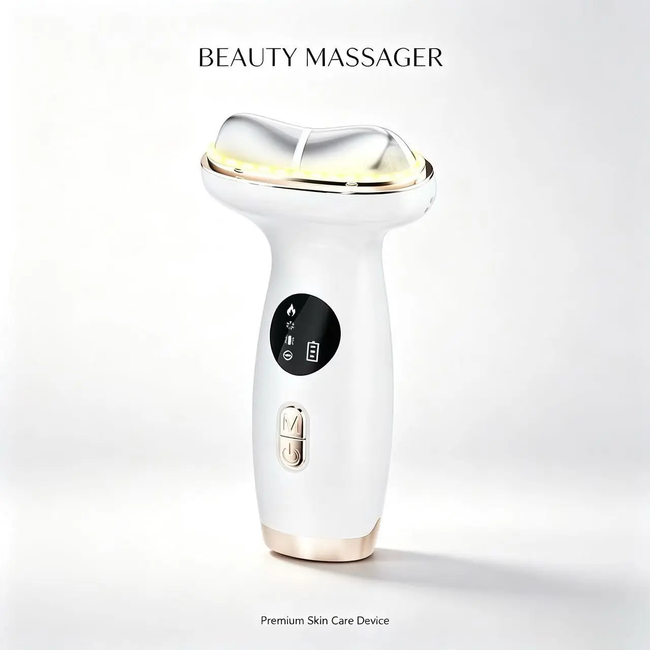 Temporomandibular Joint Relief Massager, Jaw Massage Tool with Vibration and Heating, Ergonomic Design for Jaw and Neck Pain, Comfort Model Bf2