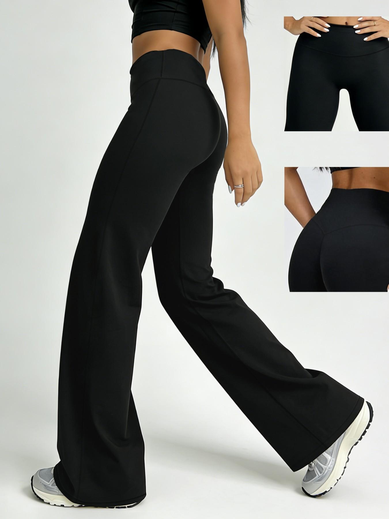 Women's Outdoor Sport Jogging Pants, Versatile Casual Comfort Yoga Fitness Pants, Loose Wide Leg Pants for All Seasons