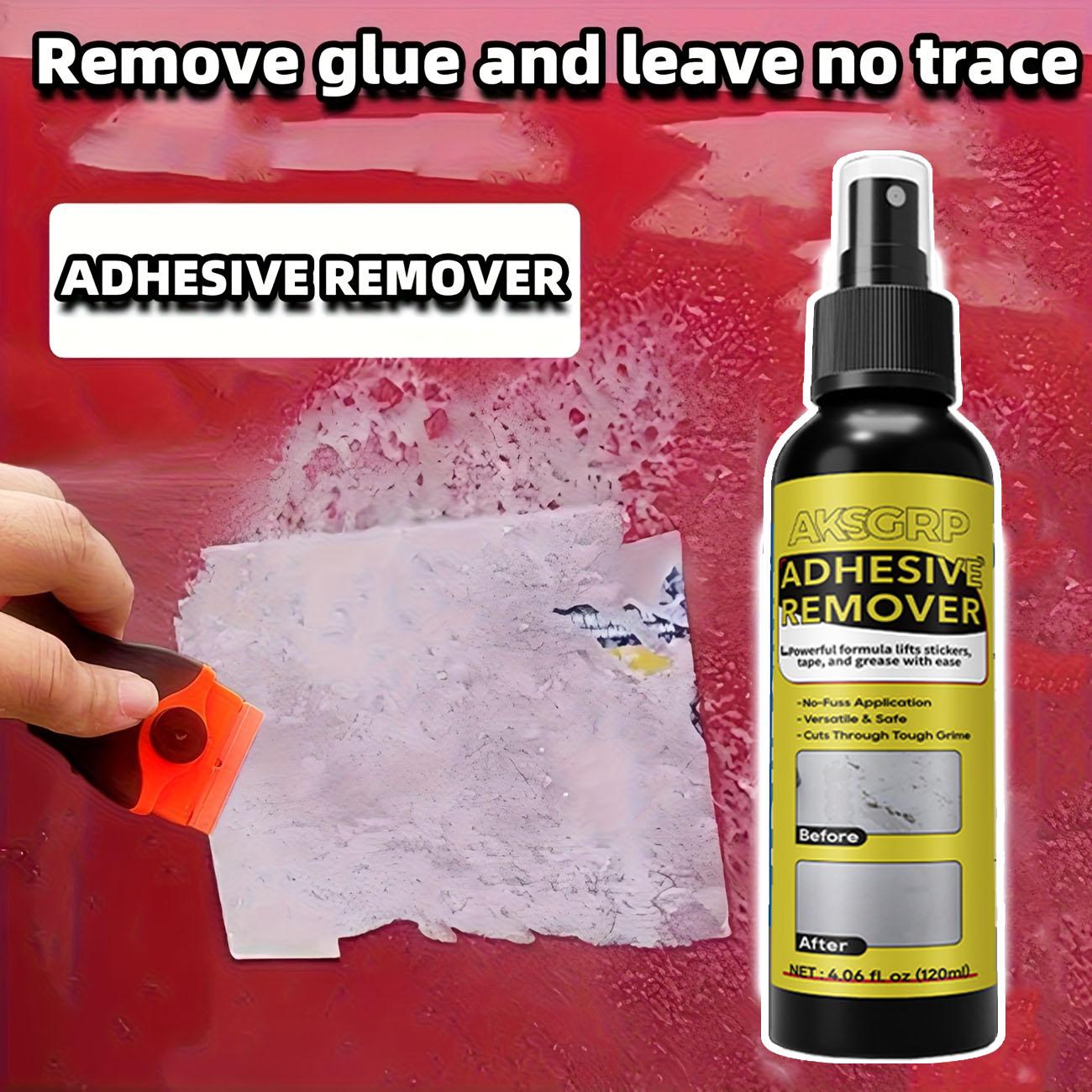 Adhesive Remover, Dissolves And Softens Adhesive on Automotive Glass And Paint, Automotive Safe, Easily Removes Glue Labels, Decal Tape Residue, Residue Removal, Remove Stickers Quickly