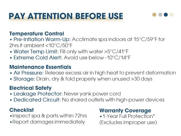 RELXTIME 73*73 inch Portable Square Inflatable Massage Pool for 4-6 People Outdoor Spa with 130 Bubbling Massage Jets, Built-in Heating Pump with Two Cartridges, Gray FathersDayGift Seat Cushions Relaxation