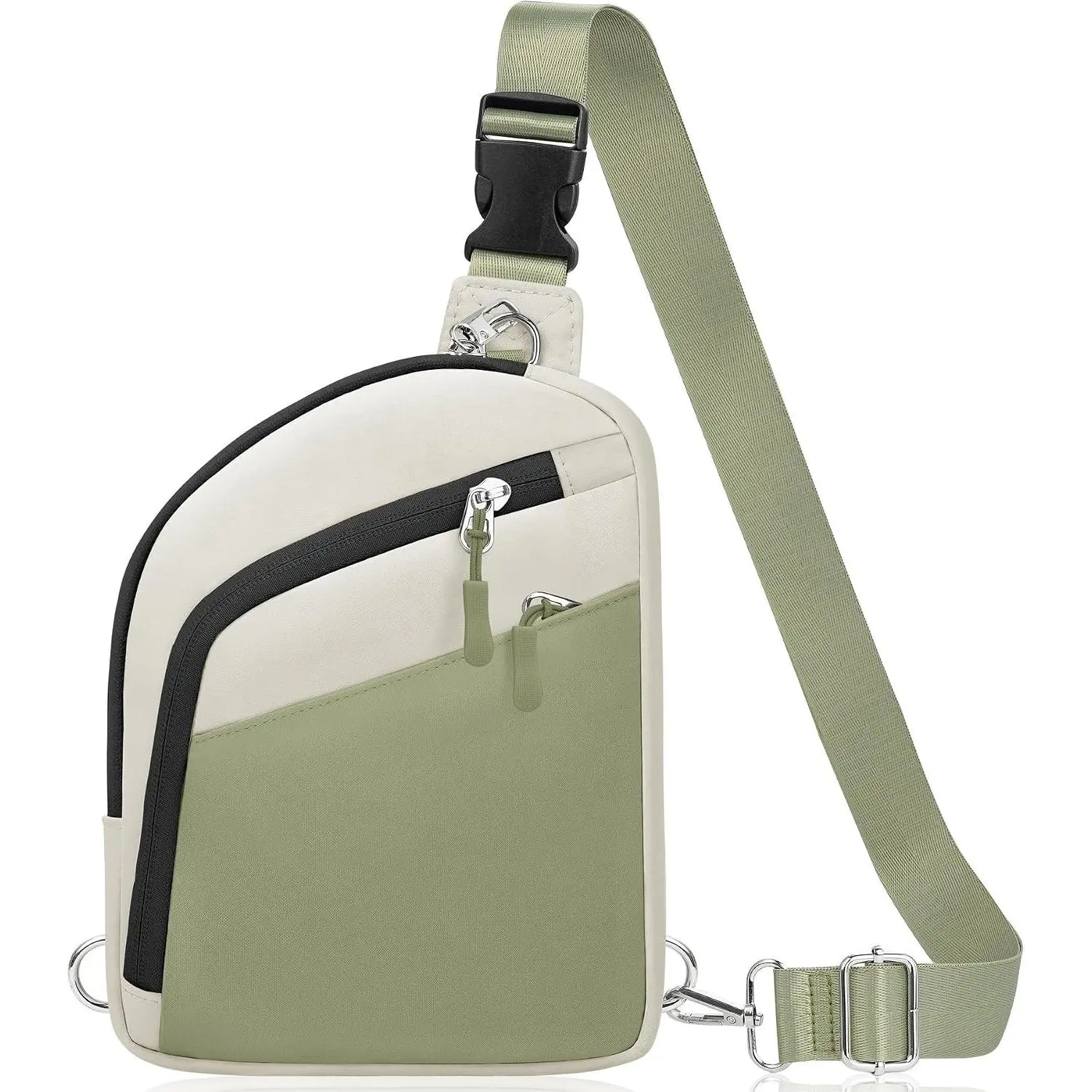 Beige & Green