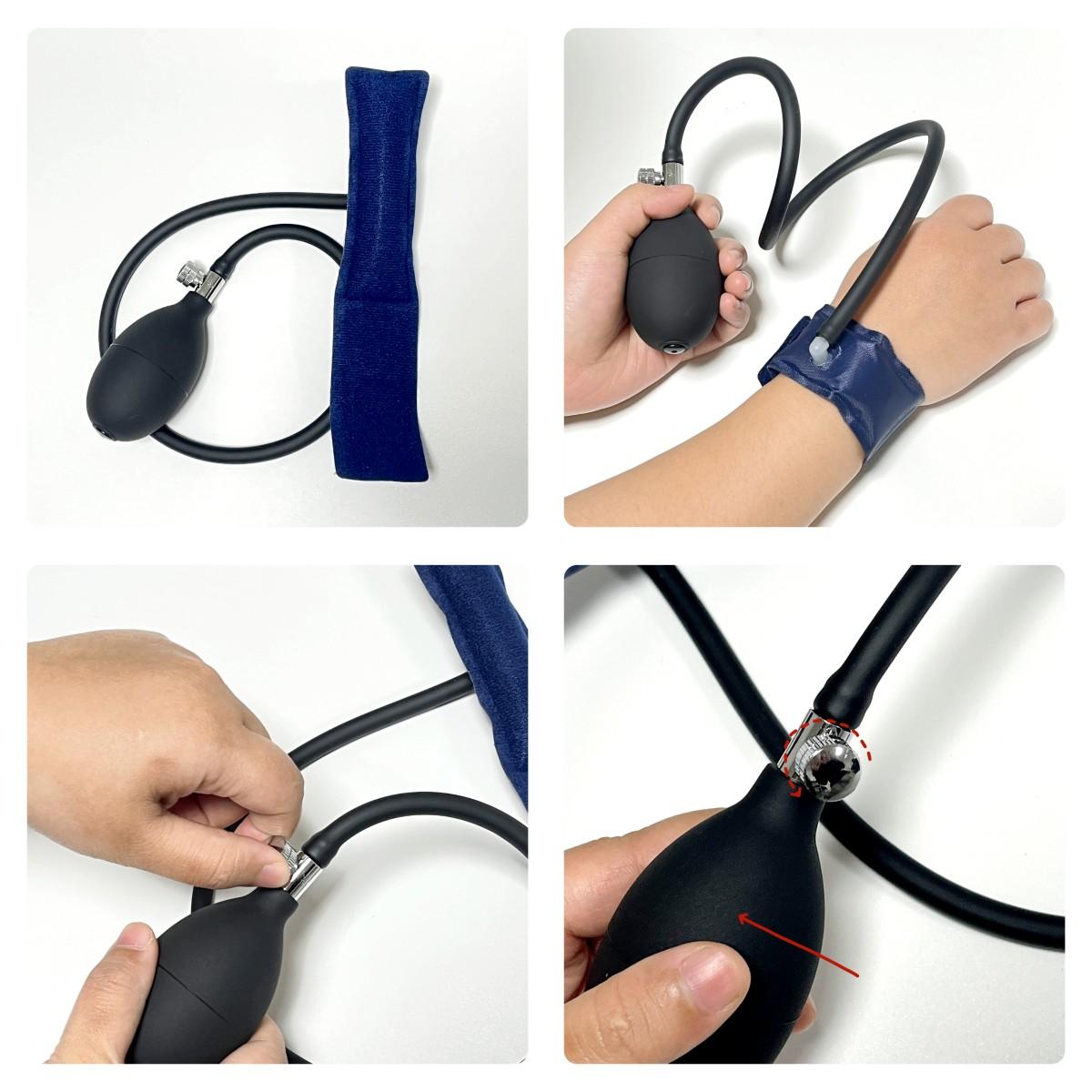 Innovative Inflatable Massage Tool, Exercise Equipment, Multi-Use Adult Muscle Training, Hand Massage Product, Silicone Material