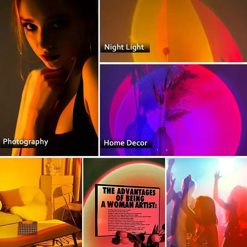 2025 Smart LED Motion Sensor Night Light – Rechargeable RGB Ambient Wall Lamp, Dimmable Auto-On Step Light, Magnetic Stick-On, USB Fast Charging, Long Battery Life, Plug-Free Cozy Lighting Perfect for Bedroom, Stairs, Hallway, Desk, Room Decor & Halloween