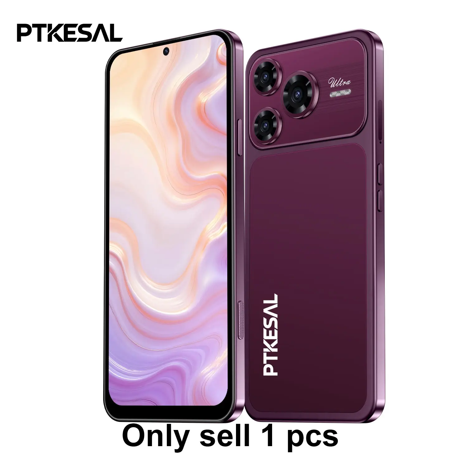 Ptkesal-18 Pro Max Android Smartphone, Dual Sim, 32GB Storage, 3gb RAM, 6.56-Inch Screen, 4g Global Unlocked, One‑Click Camera，3500mah Battery, Android 10.0