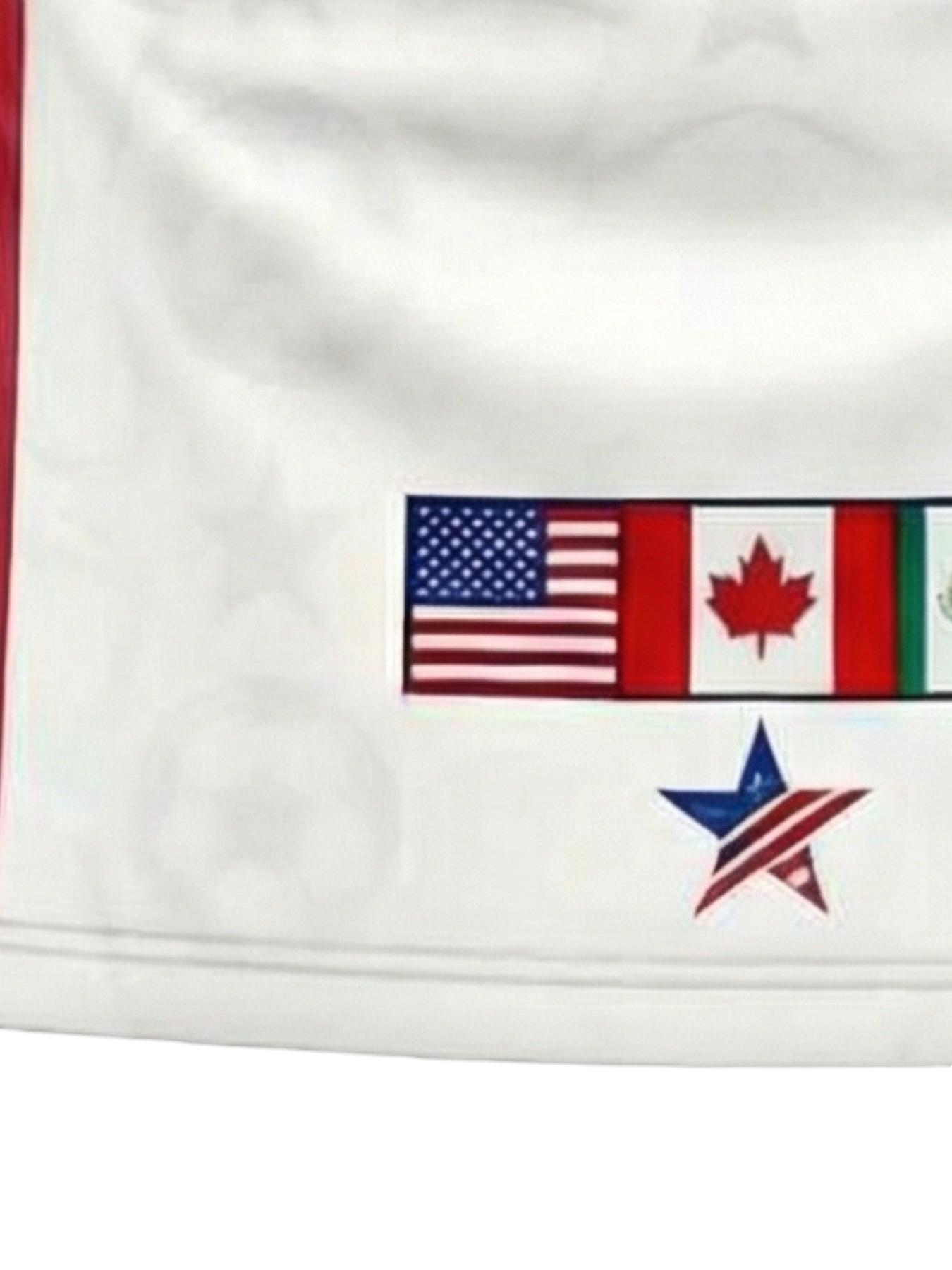 Men's 2026 Usa Soccer Jersey, Quick-Dry Breathable Football T-Shirt, Fan Support Wear for Daily Use and Outdoor Sports, Lightweight Jersey