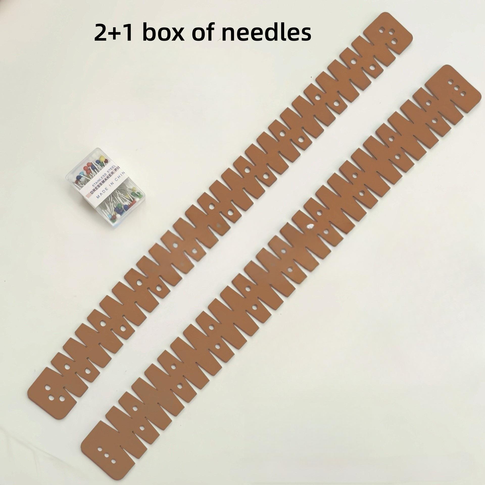 Silicone Hemming Tool Set with Needle Box, Perfect Sewing Accessory, Great Gift for Mums & Tailors, Fun and Useful Small Tools