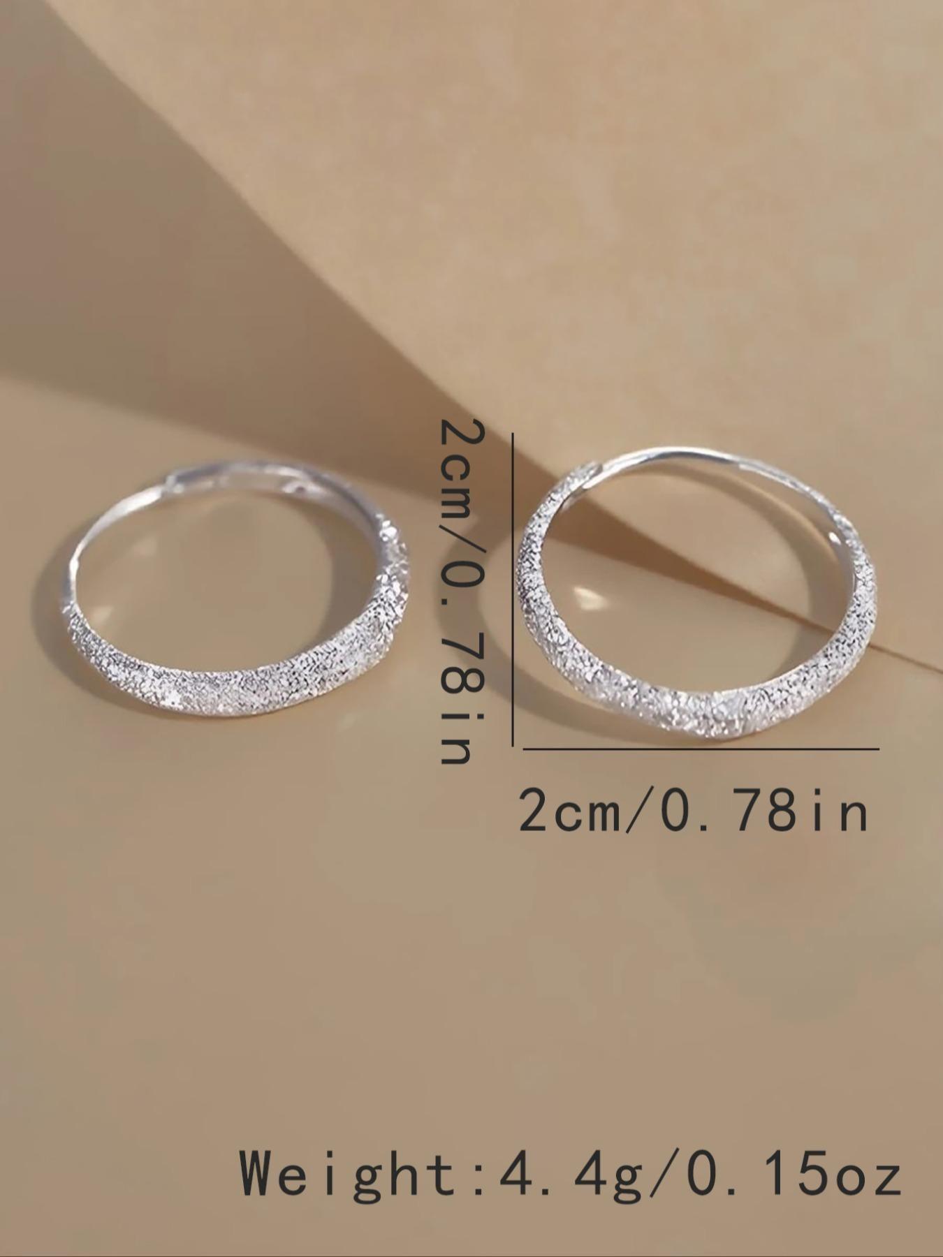 Frosted Starburst Earrings, Vintage Frosted Sparkling Earrings for Women, Unique Evening Party Jewelry, Fashionable Ladies' Accessories