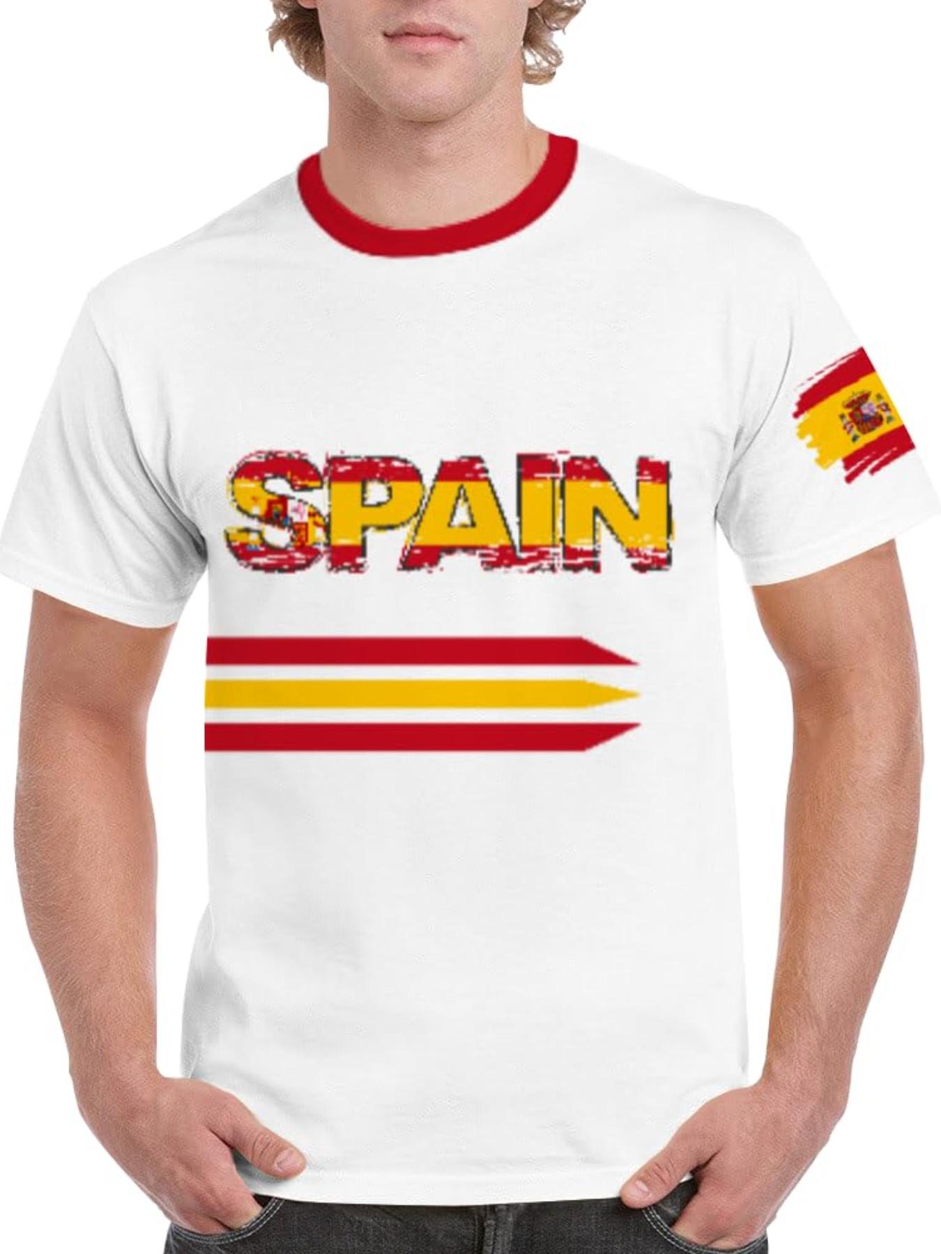 2026 National Flag Jersey, Belgium France Netherlands Croatia Portugal Spain Italy England, Sports T-shirt for watching games on-site，Short Sleeve, Quick-Dry, Moisture-Wicking