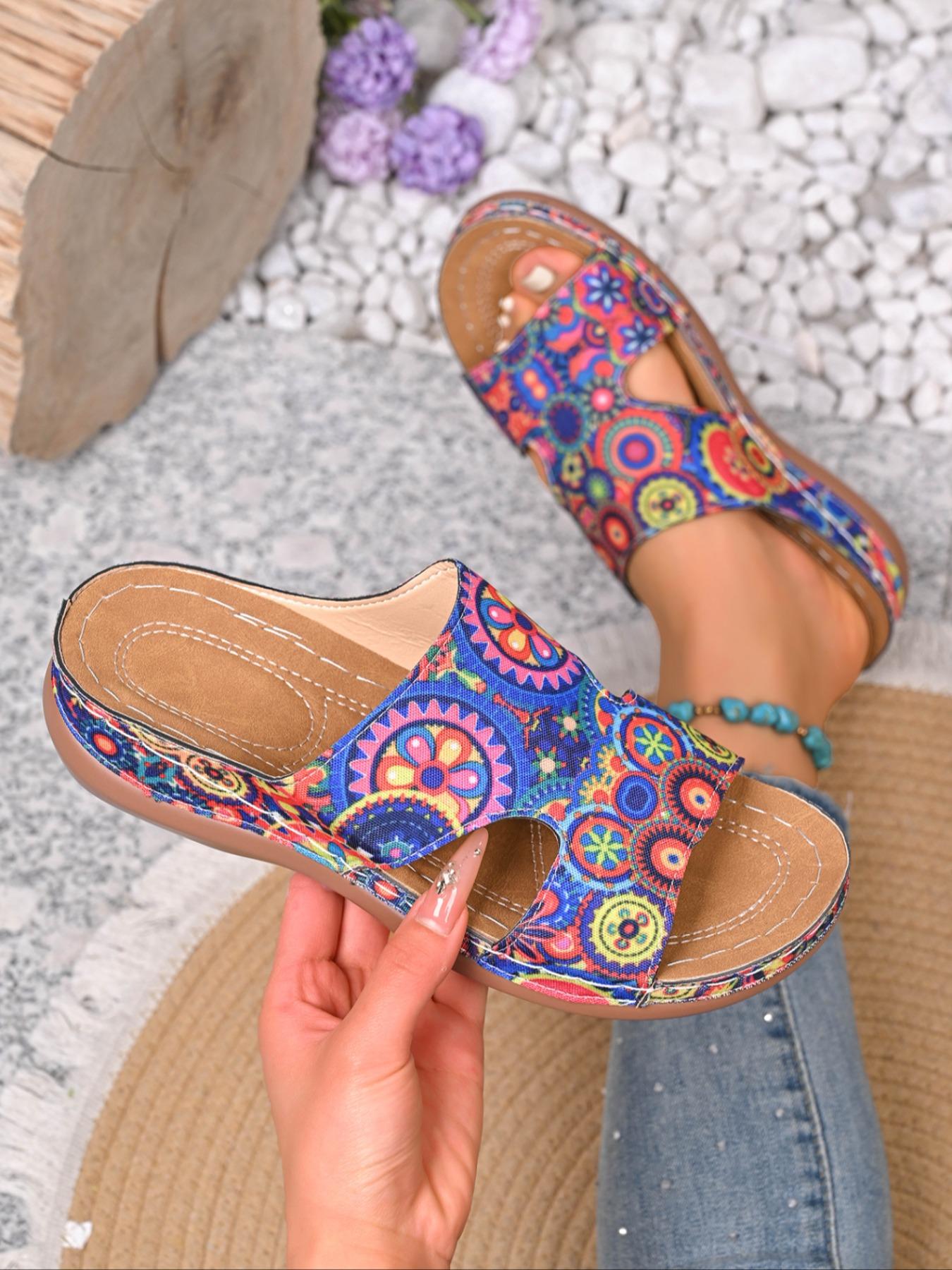 Summer Sandals, Hollow Out Lace Design, Soft Sole, Casual PU Leather, Less Than Ankle Height, Breathable and Comfortable