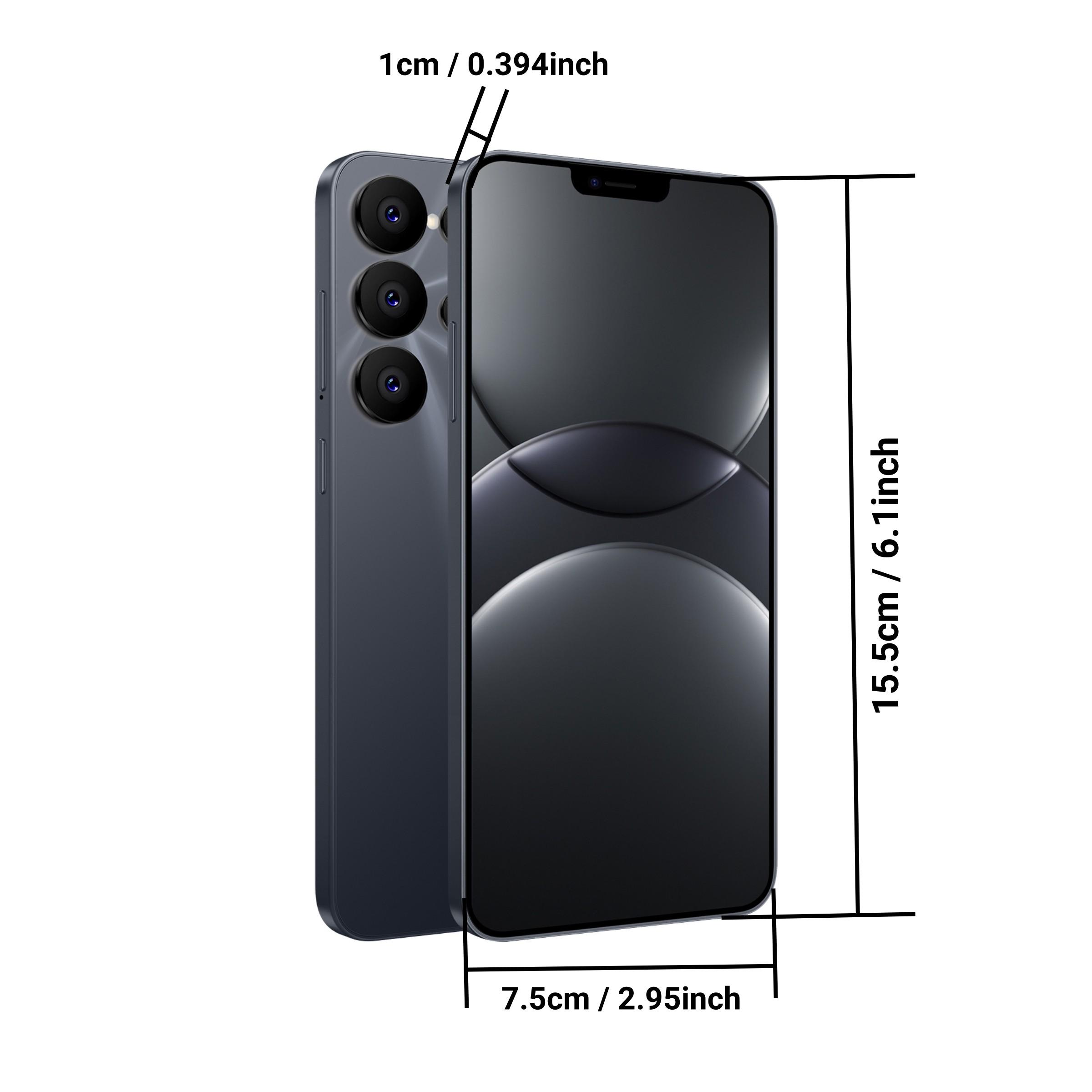 Fuffi Smartphone 6.26-Inch Screen Quad-Core Processor Android Os 4GB RAM 128GB Storage 4g Network 3400mah Battery Multiple Colors Available