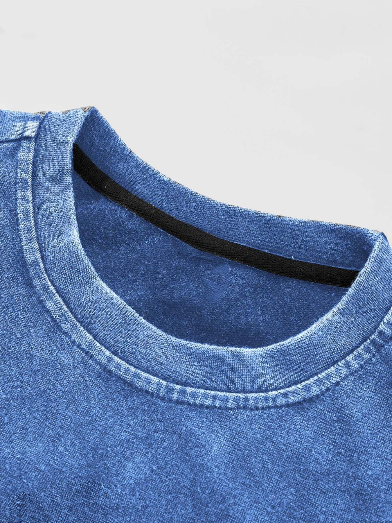 【TDOTW】4-Pack Acid-Wash Sleeveless Tank Tops – Men's Casual Daily & Workout Outfits, Soft Cotton Blend Fabric, Relaxed Fit, 4-Pack Set, Multi-Color Washed Style