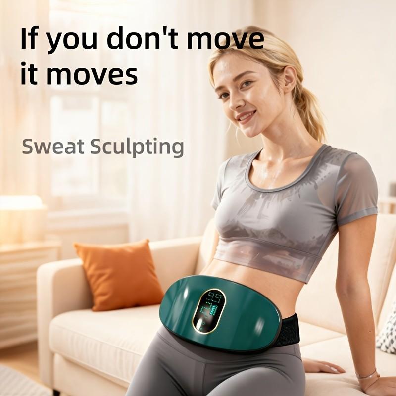 Portable Multifunctional Abdominal Leg Massager, USB Powered Rechargeable Battery, Core Strengthening Waist Slimming Postpartum Recovery Gift, Body Shaping Tool, Body Sculpting Machine