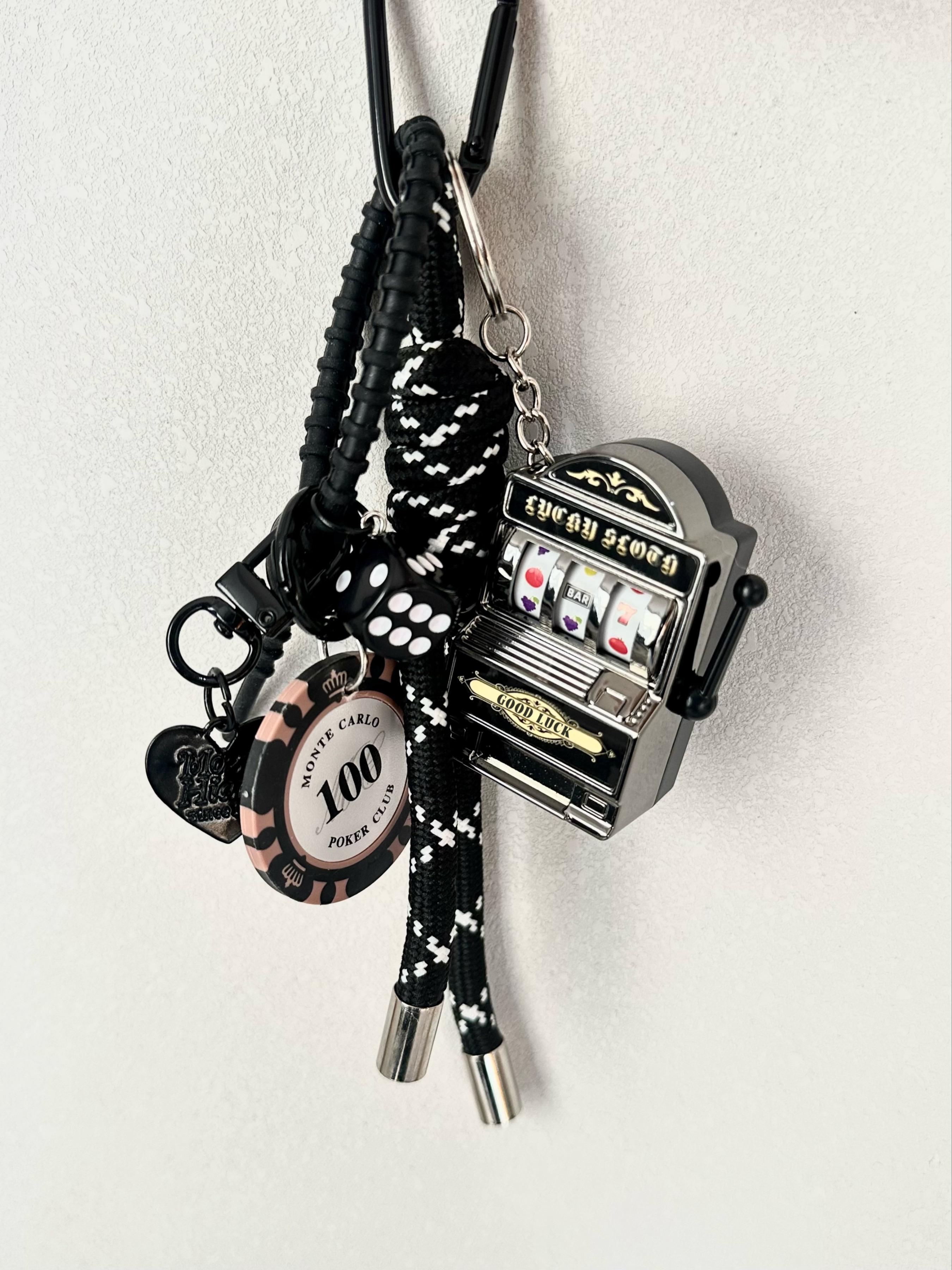 Creative Machine Design Bag, Fashionable Novelty Bag Charm for Women & Men, Trendy All-match Keychain for Bags for Birthday Gift