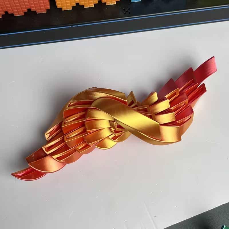 1pc Collectible Figurines, 3D Printed Slime Stress Ball Suitable for Adults - Realistic Sensory Fidget Toy with Slime, Durable Plastic Relief for Bedtime, Travel & Office, Holiday Gift (Halloween, Christmas)