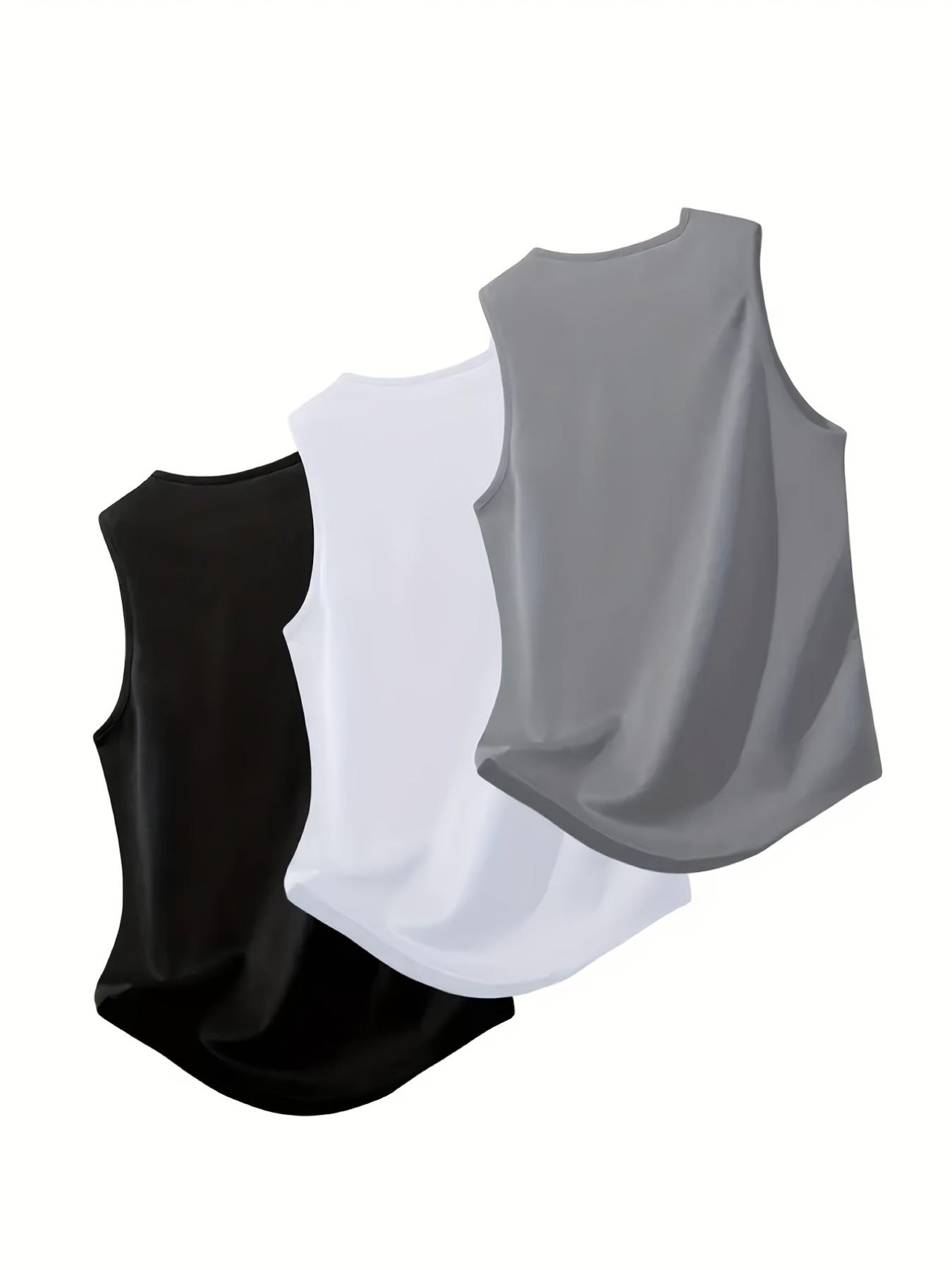 Men's Quick-Dry Moisture-Wicking Breathable Tank Tops, Fitness Workout Vest, Casual Sports Gym Sleeveless Shirts, Running Training, Usa Letter Print, Multiple Colors Men's Quick-Dry Moisture-Wicking Breathable Tank Tops, Fitness Workout Vest, Casual Sports Gym Sleeveless Shirts, Running Training, Usa Letter Print, Multiple Colors