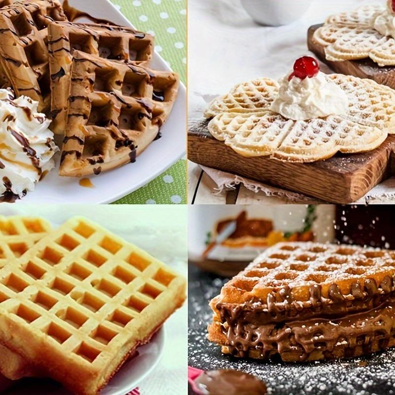 Easy Release Waffle Silicone Mold - Perfect for Baking Lattice Biscuits and More