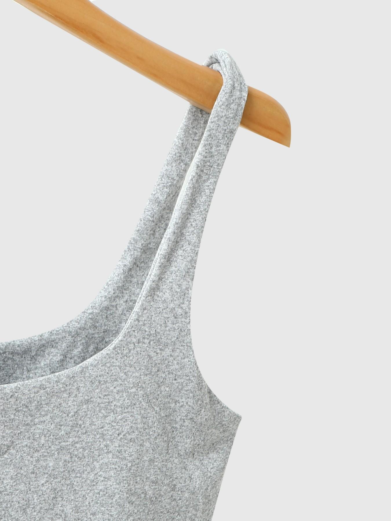 Women's Solid Color Square Neck Sleeveless Tank Tops 2-Pack, New Fashion Casual Wear, Comfortable, Elegant, Stylish and Slim Fit Design, Ideal for Daily Use