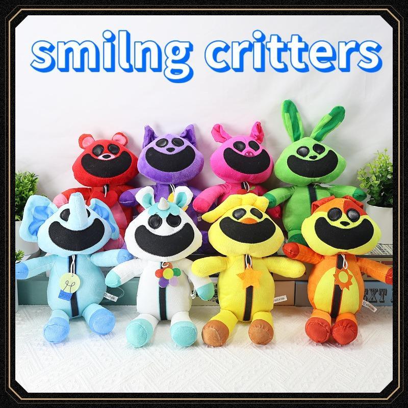 Poppy Playtime Chapter 3 Smiling Critters Plush Toys, Cute Scary Animal Stuffed Dolls, Dreadful Plushies for Fans Gift