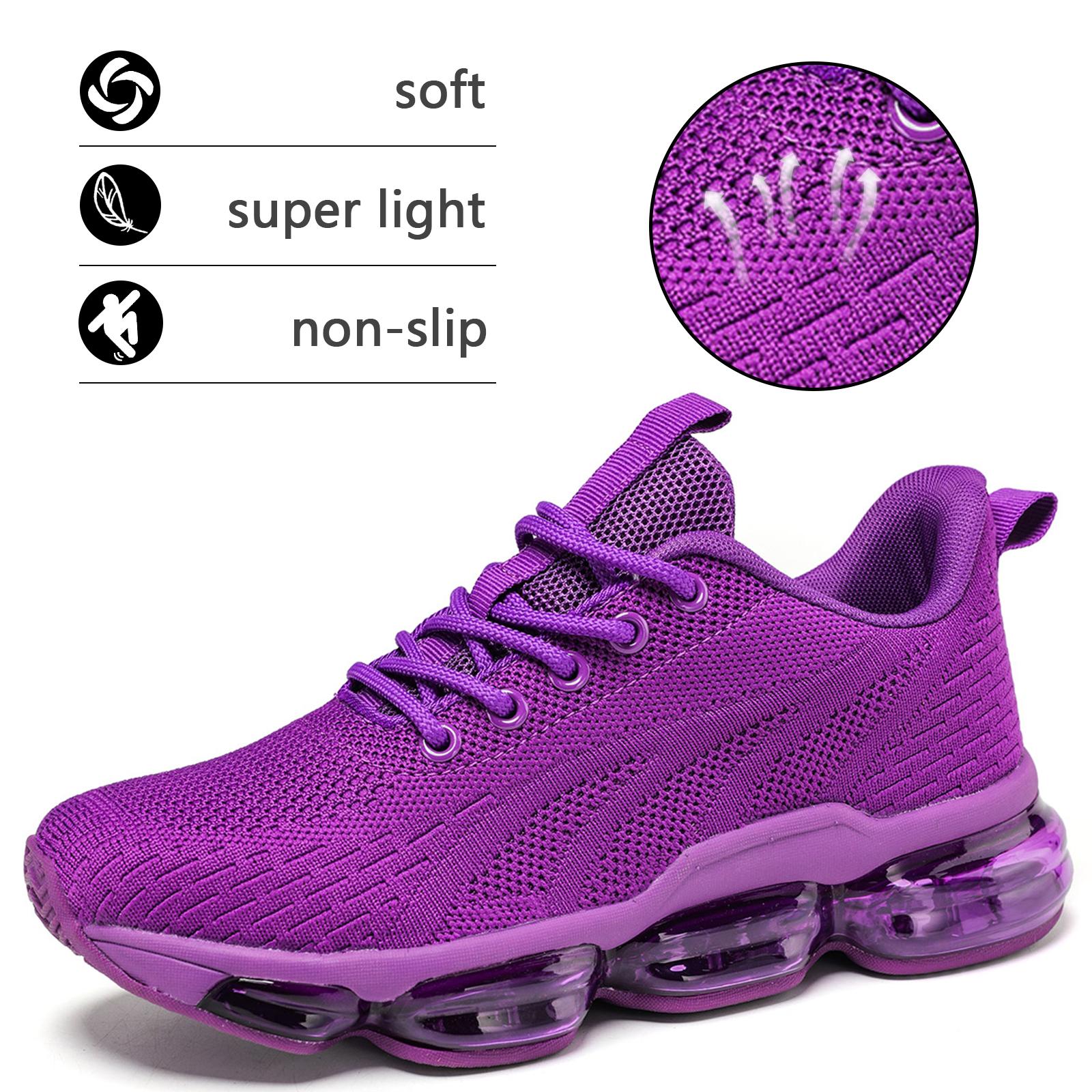 Womens Air Running Shoes Breathable Athletic Fashion Non Slip Walking Tennis Sneakers Mesh Workout Casual Sports,Gift for Wife, Girl Friend