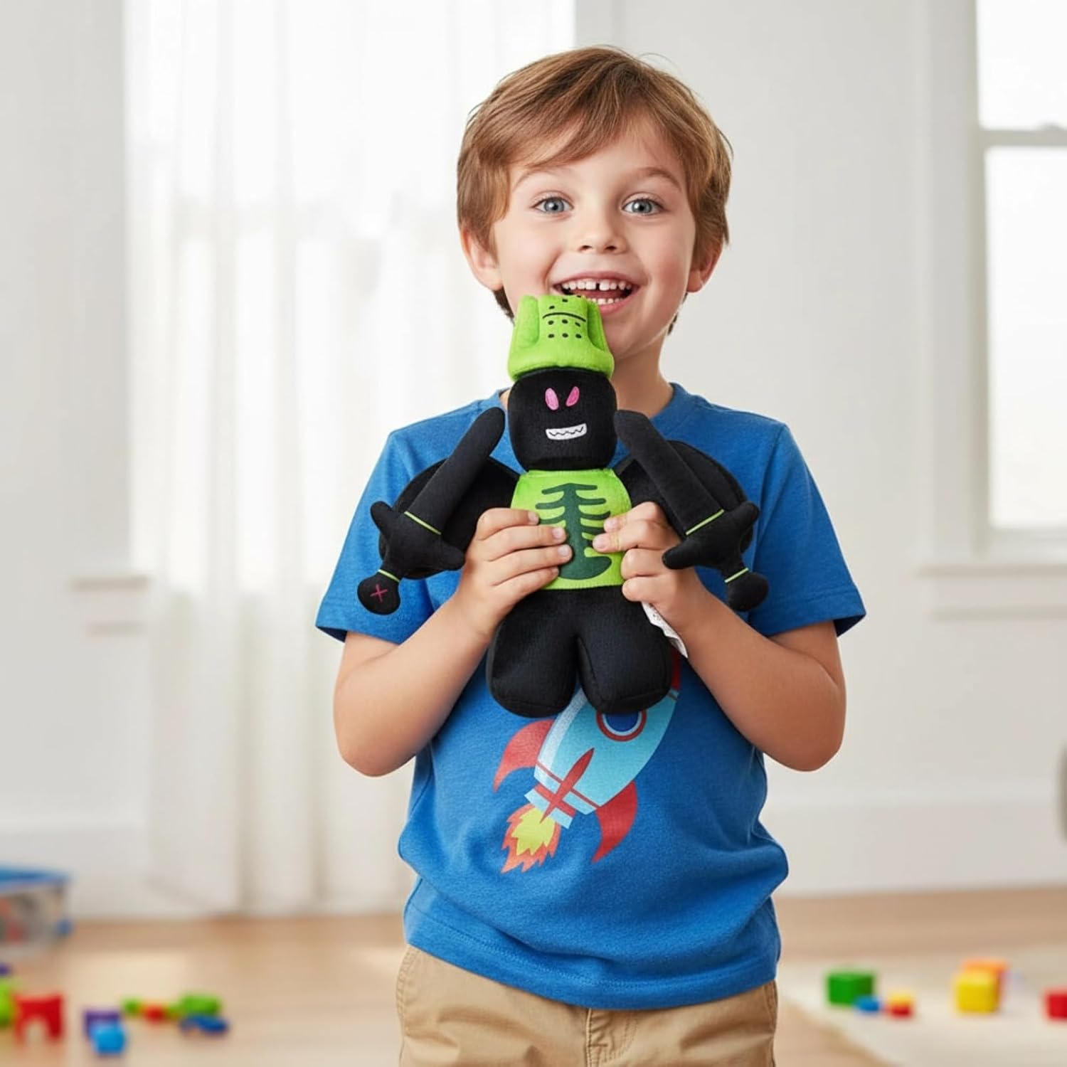 Forsaken Chance 1x1x1x1 Plush Toy Stuffed Animal, Featuring A Dark-Themed Dual-Sword Knight Design, Highly Faithful To The Game Character. A Must-Have For Game Fans, Perfect For Home Decoration, Gifting, Or As A Cushion.