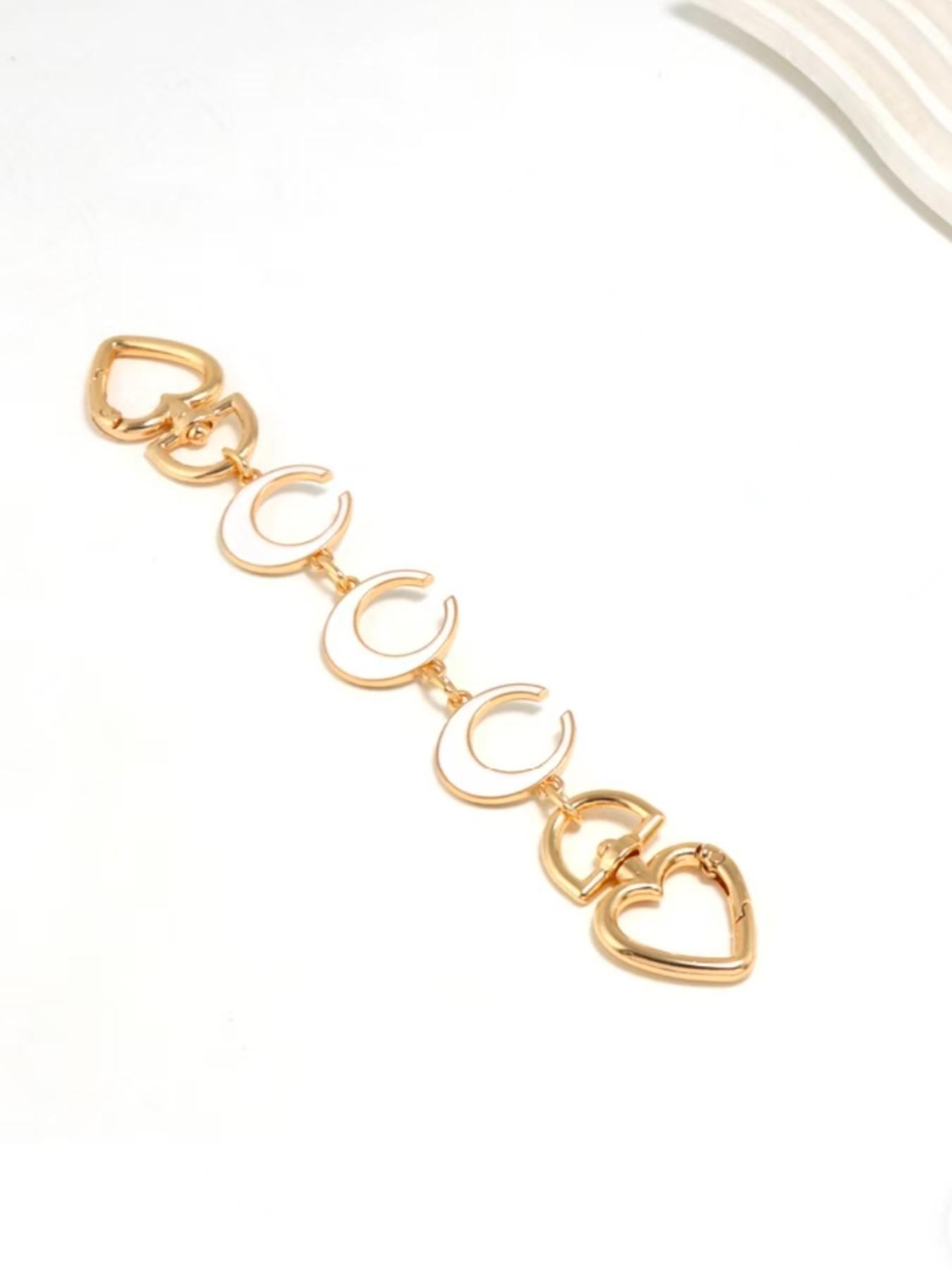 Moon Wallet Extender Chain, 1 Piece Bag Strap Extension Accessory, Ideal for Handbag Decoration, Perfect for DIY Craft Projects