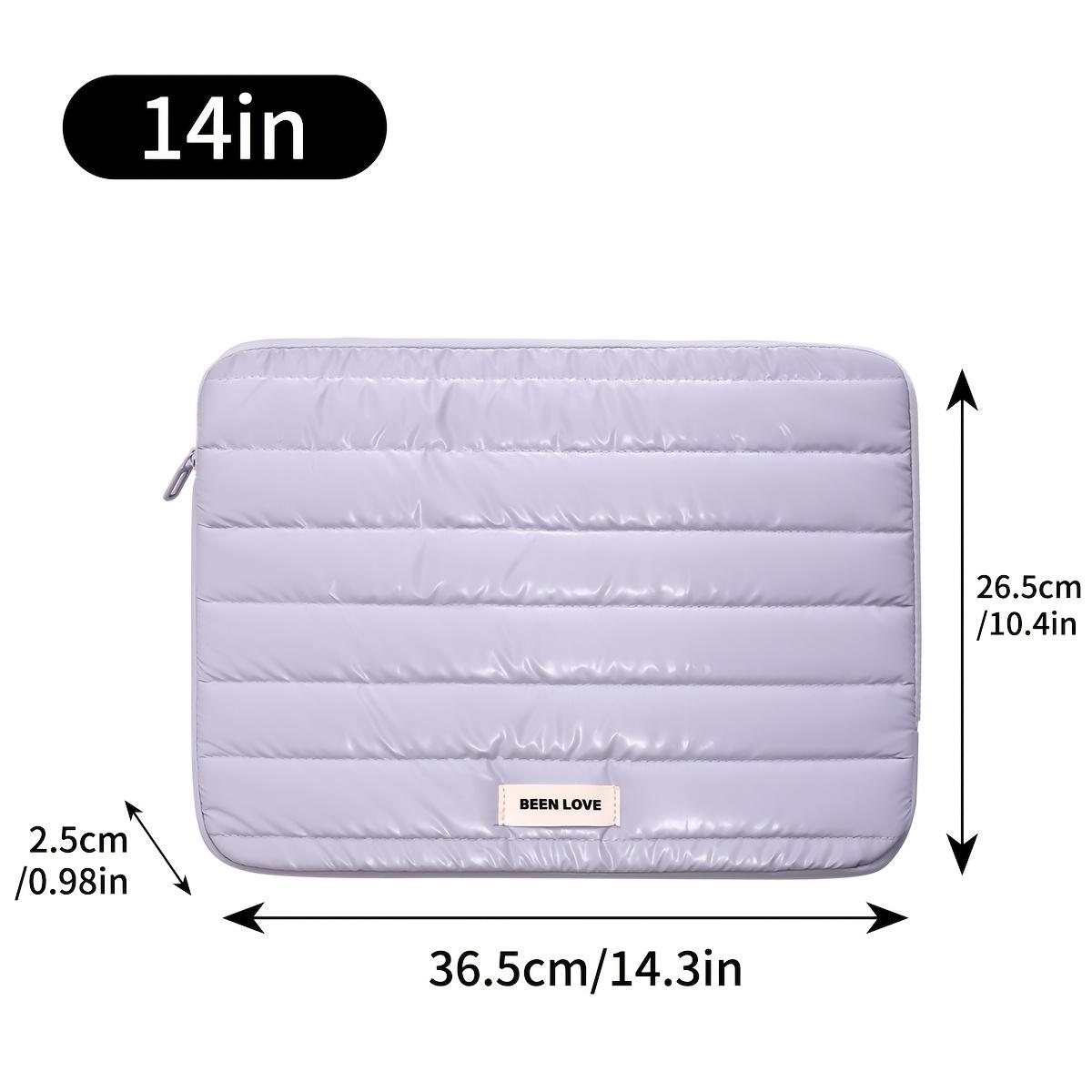 Portable Laptop Bag with Zipper, Shockproof Tablet Protector, Multi-Functional Laptop Briefcase, Lightweight Tablet Case, Ideal for Business Travel, University, Office, Lightweight Computer Bag