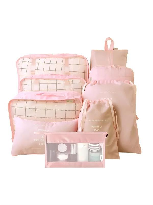 Portable Travel Storage Bag Set, Travel OrganizerSet for Clothes, Shoes, Cosmetic, TravelEssentials for Men & Women, Organizer Luggage