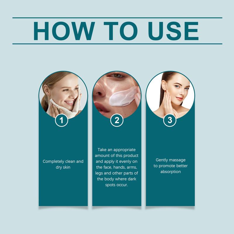 Hoygi Brightening Dark Spot Corrector Cream - Freckle & Sun Spot Fading | Deep Hydrating Gentle Formula, All Skin Types Friendly